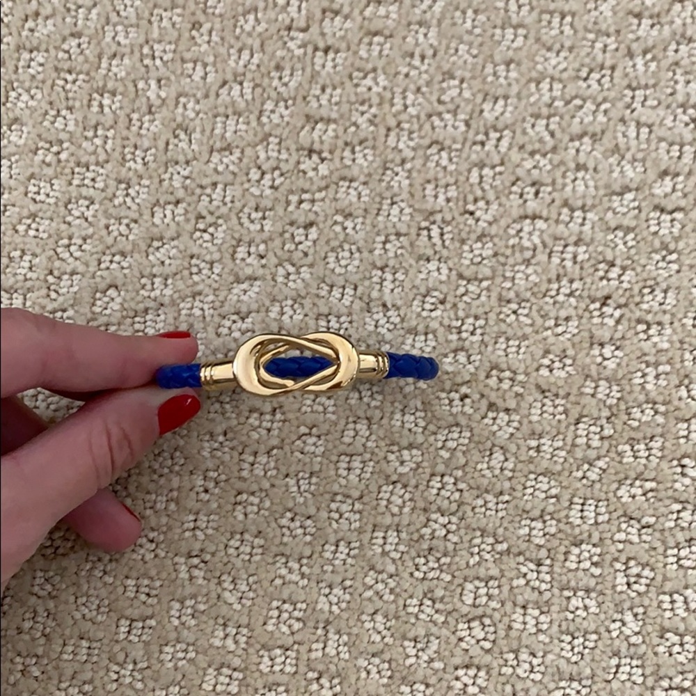 Blue & Gold Sailors Knot Bracelet